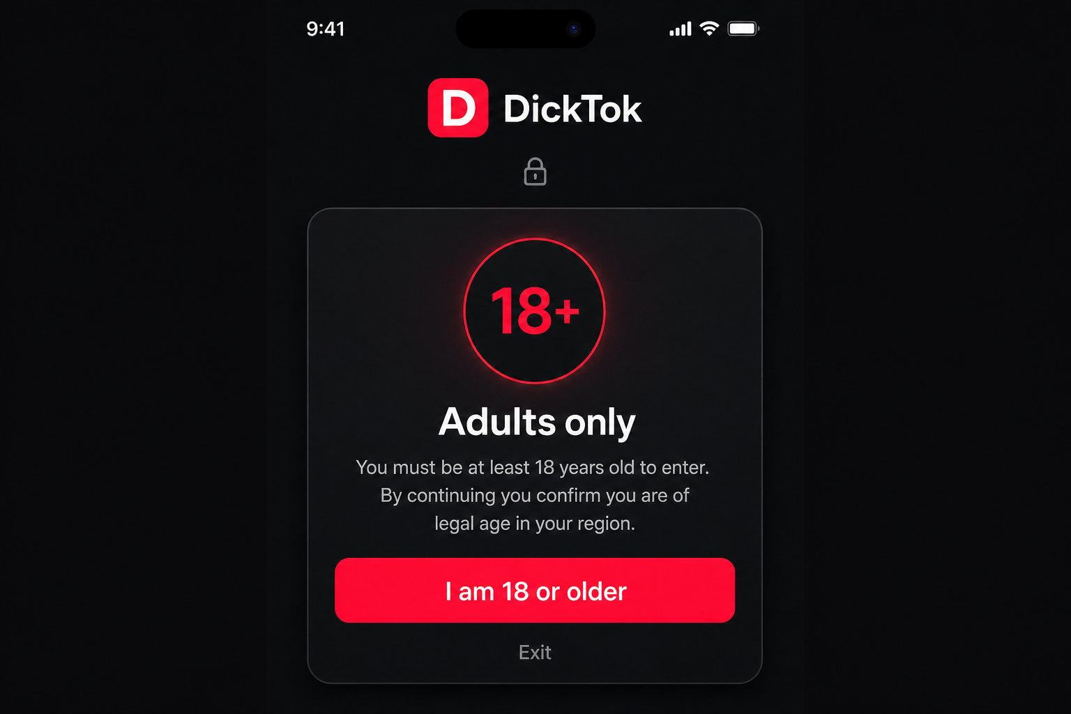 Verificado y solo 18+
